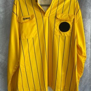 Olympus Yellow/black USSF Referee Uniform